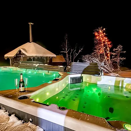 New Cozy And Large With Private Jacuzzi And Sauna Alpehytte