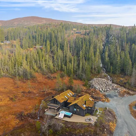 Alpehytte New Cozy And Large With Private Jacuzzi And Sauna Eggedal