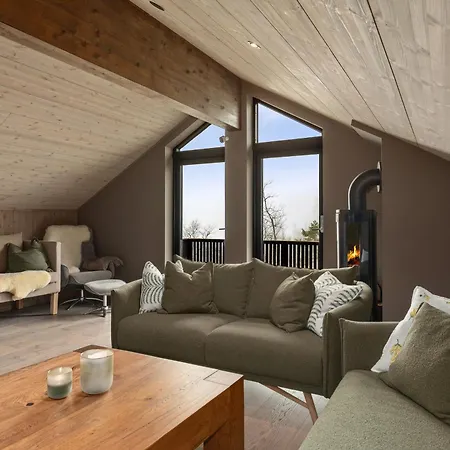 Chalet New Cozy And Large With Private Jacuzzi And Sauna