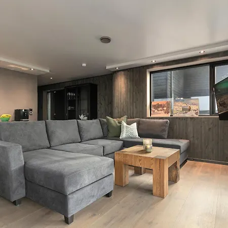 New Cozy And Large With Private Jacuzzi And Sauna 샬레 Eggedal