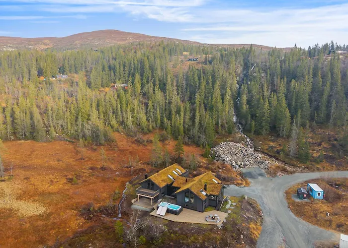 Alpehytte New Cozy And Large With Private Jacuzzi And Sauna Eggedal