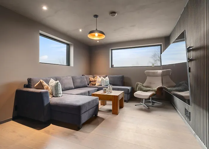 New Cozy And Large With Private Jacuzzi And Sauna Alpehytte *