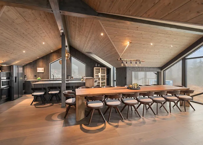 Alpehytte New Cozy And Large With Private Jacuzzi And Sauna Eggedal