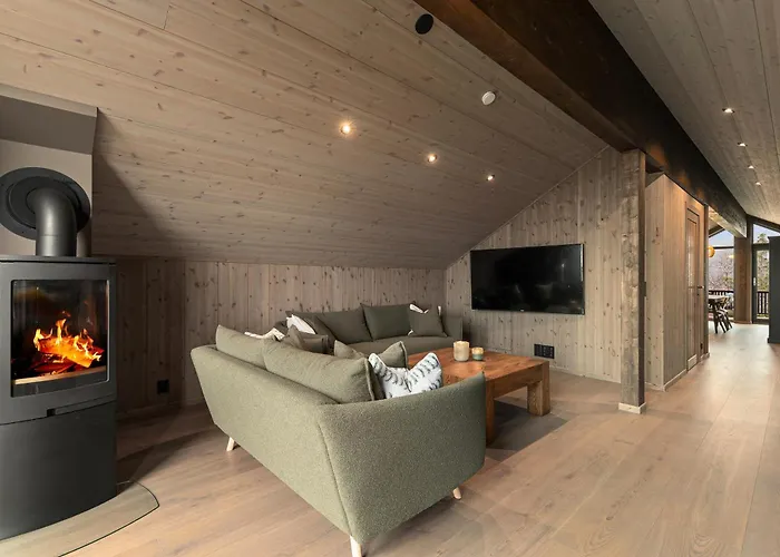 New Cozy And Large With Private Jacuzzi And Sauna * Eggedal