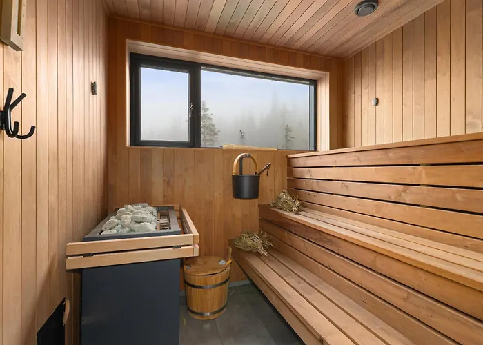 New Cozy And Large With Private Jacuzzi And Sauna Alpehytte