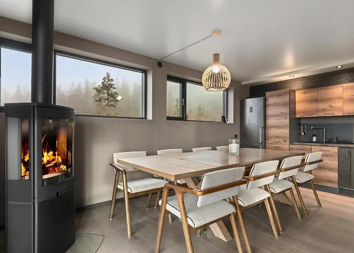 New Cozy And Large With Private Jacuzzi And Sauna Alpehytte Eggedal