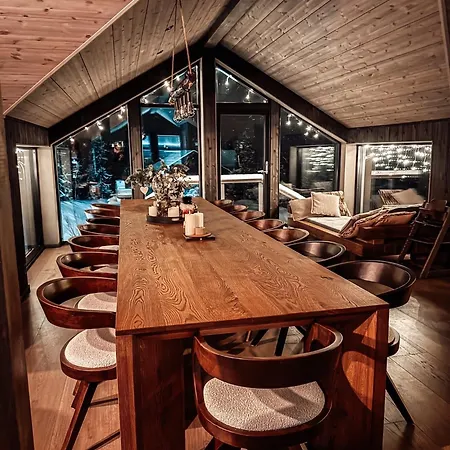 Шале New Cozy And Large With Private Jacuzzi And Sauna *