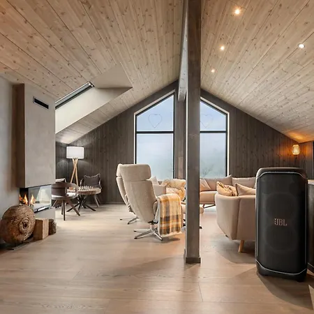 Шале New Cozy And Large With Private Jacuzzi And Sauna