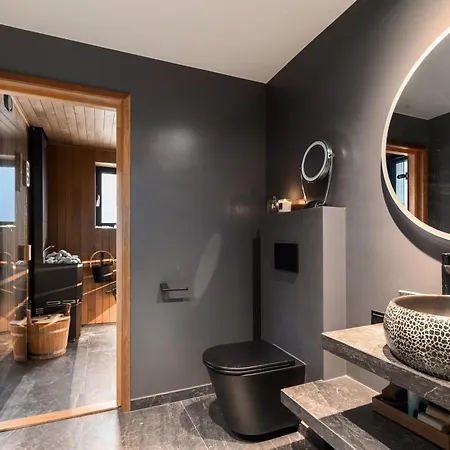 New Cozy And Large With Private Jacuzzi And Sauna Шале *